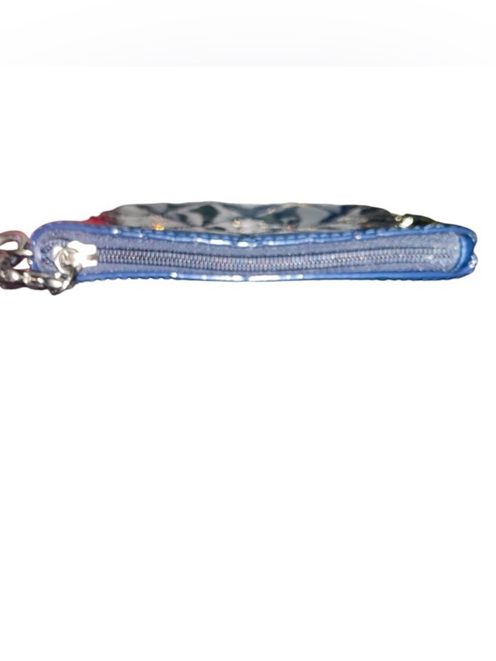 Coach Poppy Quilted Patent Leather Wristlet - Picture 6 of 8